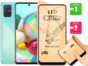 Szkło Hybryda Hydrożel Cały Ekran Do Samsung A51
