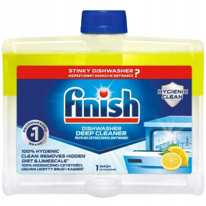 Finish Czyścik Płyn Do Czyszczenia Zmywarek Lemon