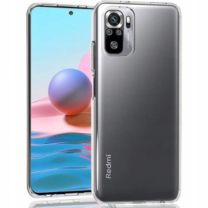 Etui Slim Case Clear Do Redmi Note 10 / 10s +szkło
