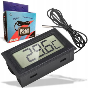 Termometr Cyfrowy Elektroniczny Lcd Z Sondą