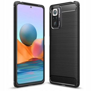 Etui Obudowa Karbon Case Do Redmi Note 10 Pro