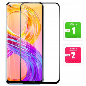 Szkło Ochronne Pełne 5d Cały Ekran Do Realme 8 Pro