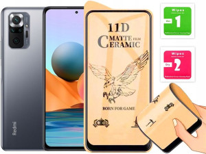 Szkło Matowe Hydrożel Całe Do Redmi Note 10 Pro