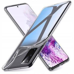 Etui Slim Case Clear Do Galaxy S20 Fe + Szkło