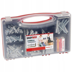 Redbox Easybox 126 Ux+wkręty+s+haki 533630 Fischer