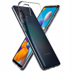 Etui Slim Case Clear Do Samsung Galaxy A31 +szkło