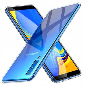 Etui Slim Clear Do Samsung Galaxy A7 2018 + Szkło