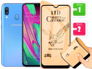 Szkło Hybryda Hydrożel Cały Ekran Do Samsung A40