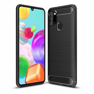Etui Obudowa Karbon Case Do Samsung Galaxy A21s