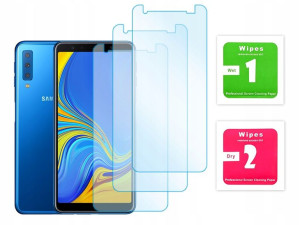 3x Szkło Hartowane Do Samsung Galaxy A7 2018