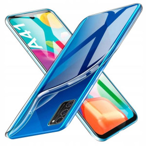 Etui Slim Case Clear Do Samsung Galaxy A41 + Szkło