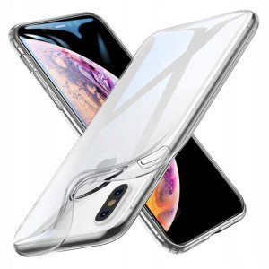 Etui Przezroczyste Slim Do Iphone Xs Max + Szkło