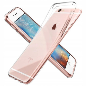 Etui Slim Case Przezroczyste Do Iphone 6 6s +szkło