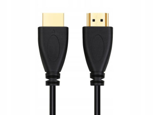 Kabel Hdmi V1.4 3d 4k Cec Ethernet 3m Pozłacany