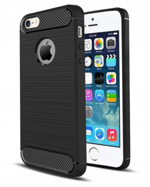 Etui Karbon Carbon Case Do Iphone 5 5s Se + Szkło