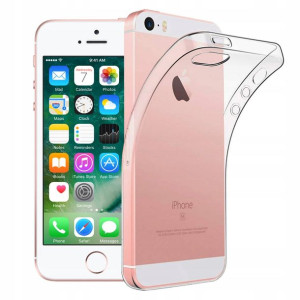 Etui Przezroczyste Do Iphone 5 5s Se + Szkło