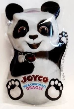 Drażetki z mlecznej czekolady Joyco 150g Panda