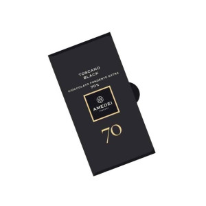 Toskańska Czekolada Gorzka 70% Kakao z Wanilią Toscano Black Amedei