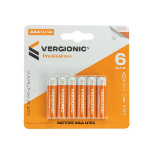 Bateria alkaliczna Vergionic paluszki AAA R3
