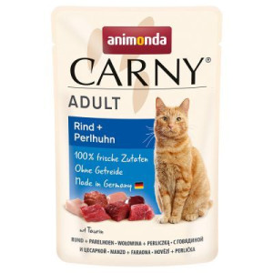 ANIMONDA Carny Adult Wołowina Perliczka 85g
