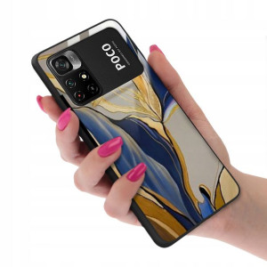 Etui Glass do XIAOMI POCO M4 PRO 5G Stylowe Wzory
