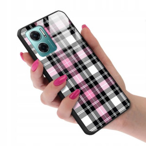 Etui GLASS do XIAOMI REDMI 10 5G Case Kratka Wzory