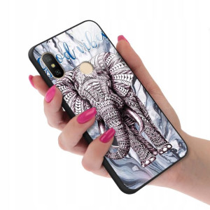 Etui Glass do XIAOMI REDMI 6 PRO Case BOHO Wzory