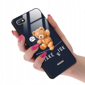 Etui Glass do XIAOMI REDMI 6A TEDDY MISIE Wzory