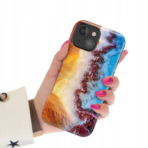 Etui Grube 2mm do IPHONE 13 MINI Aesthetic Wzory