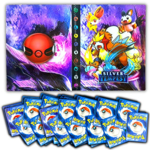 Mega Zestaw Pokemon Album 240 Karty 3d Karty