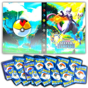 Mega Zestaw Pokemon Album 240 Karty 3d Karty