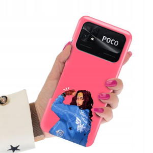 Etui Grube 2mm do XIAOMI POCO C40 Pattern Wzory