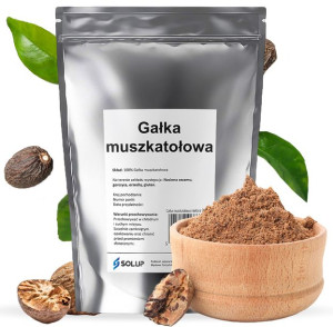 GAŁKA MUSZKATOŁOWA naturalna mielona aromatyczna 200g