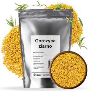 GORCZYCA ZIARNO biała naturalna 250g