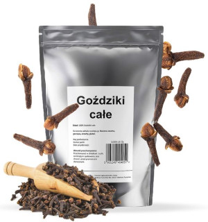 GOŹDZIKI całe aromatyczne naturalne suszone do herbaty 50g
