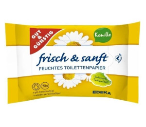 Papier Nawilżony Zapachowy Gut&Günstig 70 Szt.