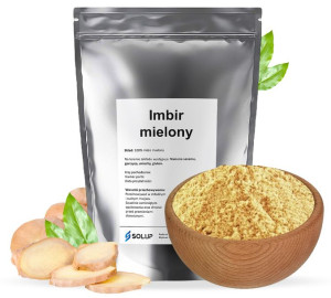 IMBIR MIELONY naturalny bez dodatków bez chemii 100g