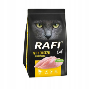 Karma sucha kota RAFI CAT z kurczakiem 1,5 kg
