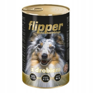 Dolina Noteci Karma mokra psa FLIPPER drób 1240 g
