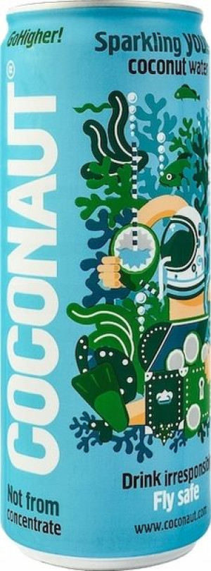 Woda kokosowa COCONAUT gazowana 320 ml