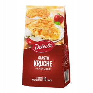 Kruche ciasto DELECTA klasyczne mieszanka 400 g