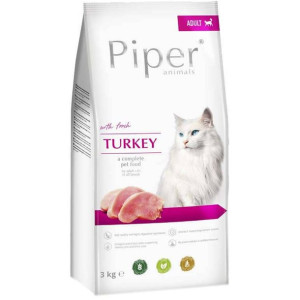 Dolina Noteci Sucha karma kota PIPER indyk 3 kg