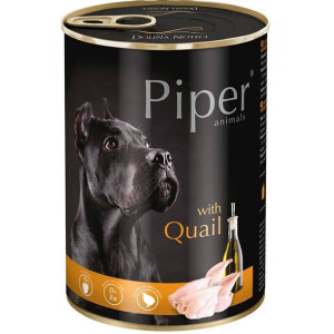 Karma mokra dla psa PIPER z przepiórką 800g