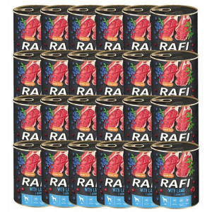 Dolina Noteci Karma psa RAFI jagnięcina 24x 800 g