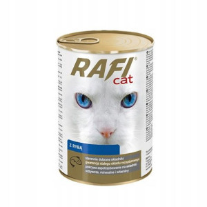 Dolina Noteci Karma mokra kota RAFI z rybą 415 g