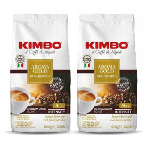 KIMBO Aroma Gold Kawa ziarnista 2x 1 kg