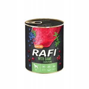 Dolina Noteci Karma mokra psa RAFI dziczyzna 800 g