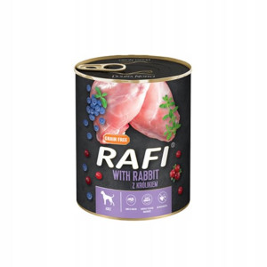 Dolina Noteci Karma mokra psa RAFI królik 800 g