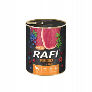 Dolina Noteci Karma mokra psa RAFI kaczka 800 g