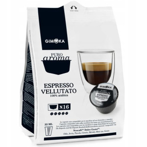 Kawa Kapsułki GIMOKA DOLCE GUSTO VELLUTATO 16 szt
